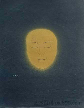 无题（太阳脸） Untitled (Sun Face)，里伯蒙.德萨涅