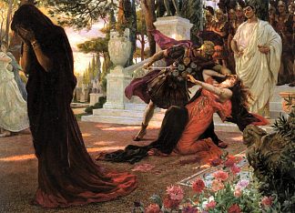 梅萨利娜之死 The Death of Messalina (1916)，乔治·罗什格罗斯