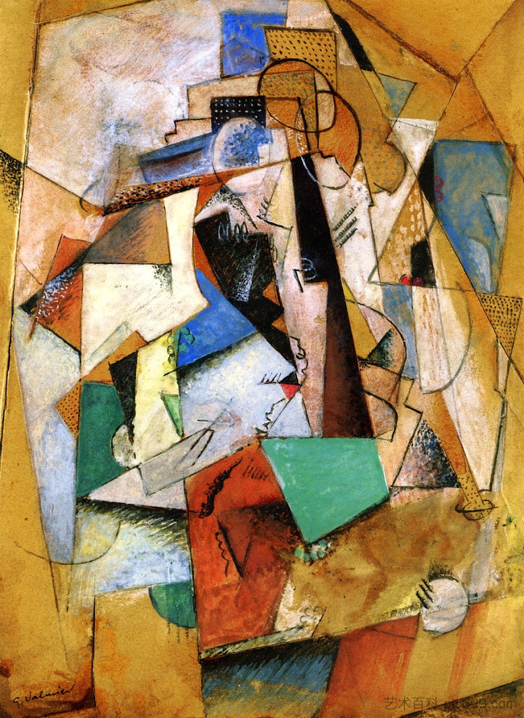 组成 Composition (1919)，乔治斯·瓦米尔