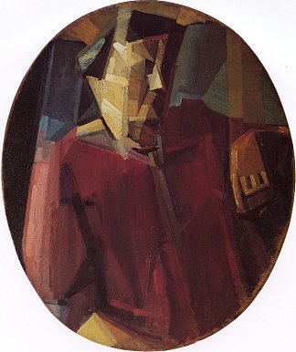 艺术家母亲的肖像 Portrait of the Artist’s Mother (1911)，乔治斯·瓦米尔