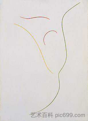 线条和颜色的关系 Relation of Lines and Colors (1939)，乔治·梵顿格勒