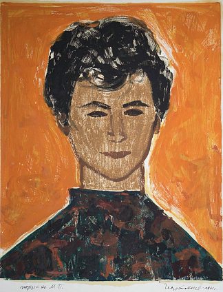 米尔卡·佩科娃的肖像 Portrait of Milka Peykova (1961; Bulgaria                     )，格奥尔基·科瓦切夫