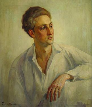 格奥尔基·格拉西莫夫的肖像 Portrait of Georgi Gerasimov，格奥尔基·马舍夫