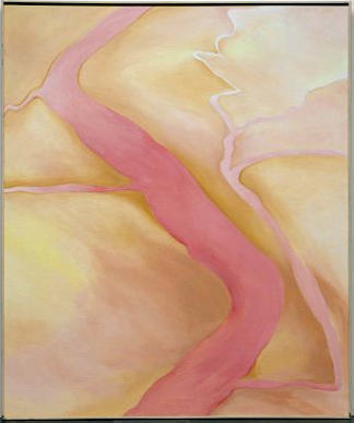 它是黄色和粉红色的II It Was Yellow and Pink II (1959)，乔治亚·奥基夫