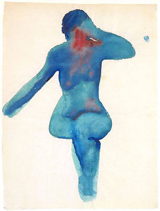裸体系列八 Nude Series VIII (1917)，乔治亚·奥基夫