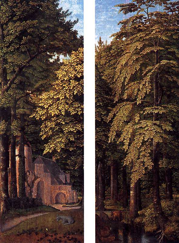 森林场景 Forest Scene (1505)，杰勒德·大卫