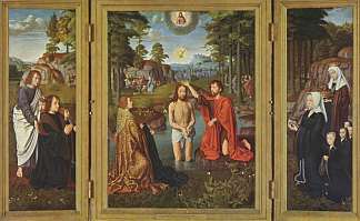 扬·德·特伦佩斯的三联画 Triptych of Jan Des Trompes (1505)，杰勒德·大卫