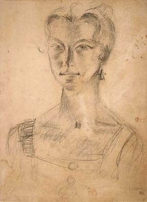 曼努埃尔斯表弟的肖像 Portrait of Manuels Cousin (1944)，杰拉德·塞科托