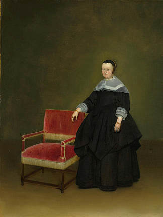 玛格丽特·范·海克斯伯根 Margaretha van Haexbergen (c.1666 – c.1667)，杰拉德·特·博尔奇