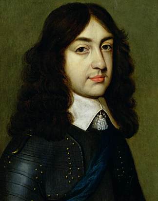 英格兰查理二世的肖像 Portrait of Charles II of England，杰拉德·范·洪托斯特