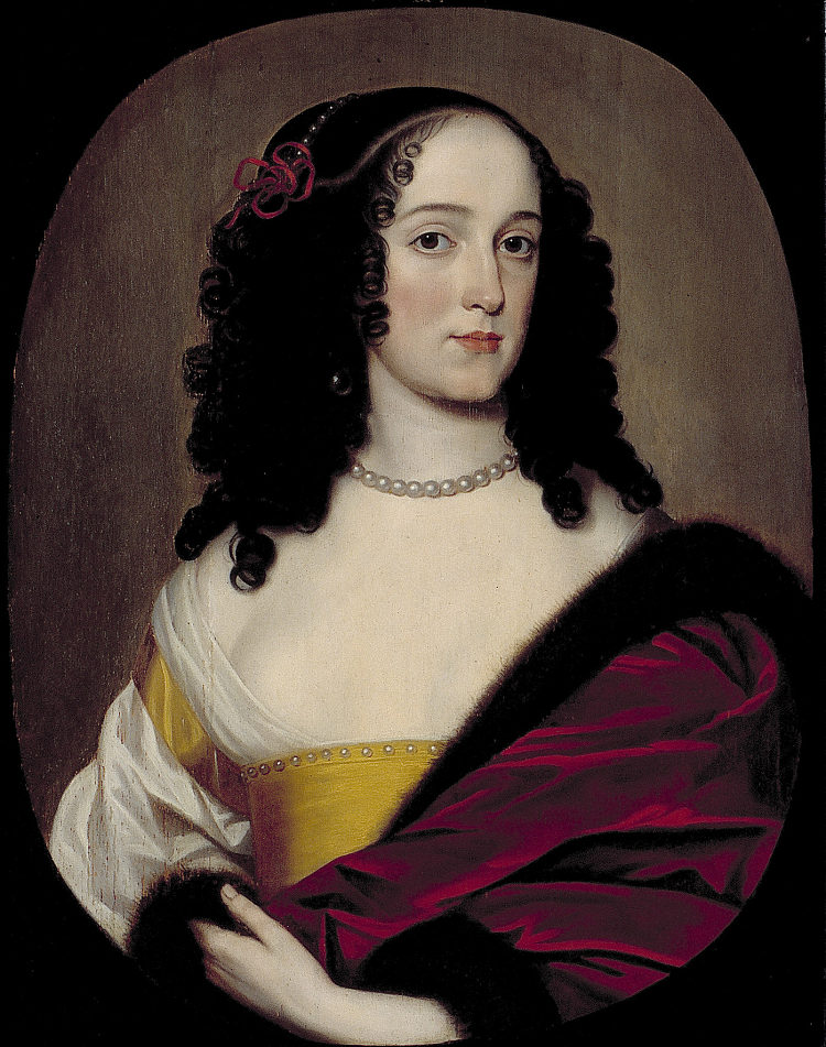 安娜·特拉皮蒂娜·范·布雷德罗德 Anna Trajectina Van Brederode (c.1650 - c.1656),杰拉德·范·洪托斯特