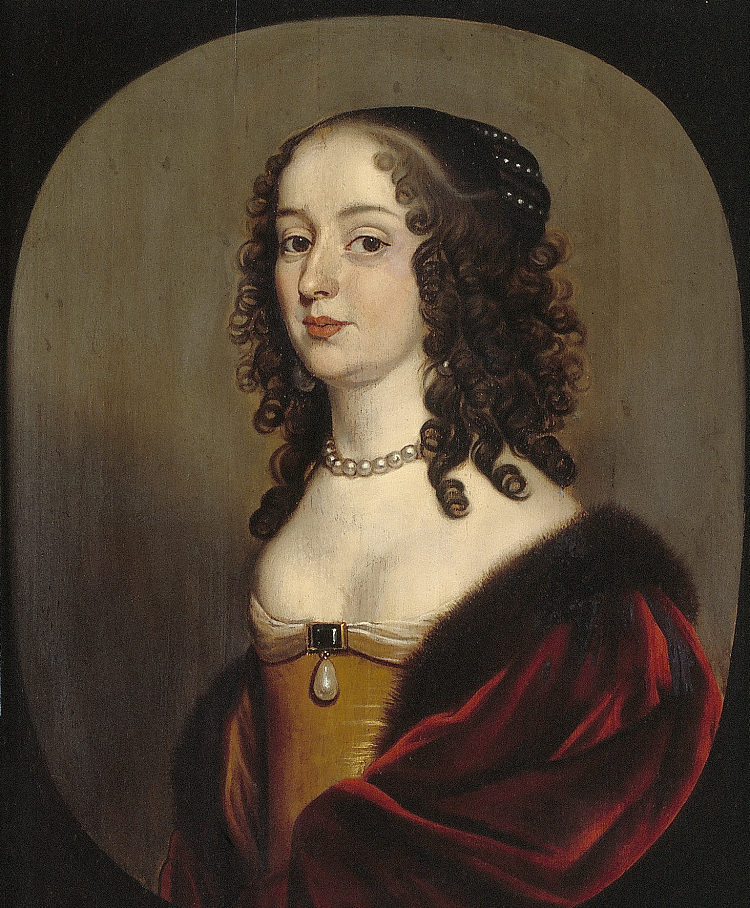 苏菲，普法尔茨公主 Sophie, Prinses Van De Palts (c.1650 - c.1656)，杰拉德·范·洪托斯特