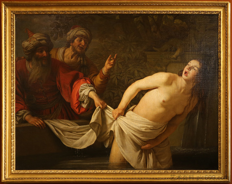 苏珊娜和长老 Susanna and the Elders (1655),杰拉德·范·洪托斯特