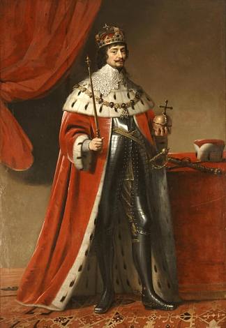 腓特烈五世的肖像，选帝侯帕拉丁，作为波希米亚国王 Portrait of Frederick V, Elector Palatine, as King of Bohemia (1634)，杰拉德·范·洪托斯特