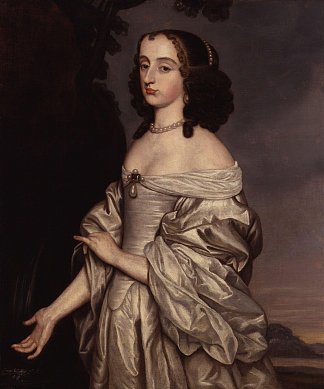 可能是玛丽，奥兰治公主 Probably Mary, Princess of Orange (1656)，杰拉德·范·洪托斯特