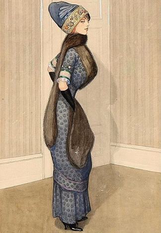 贵妇 A Noble Woman (1910)，格尔达·魏格纳