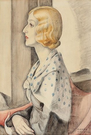 肖像 Portrait (1931)，格尔达·魏格纳