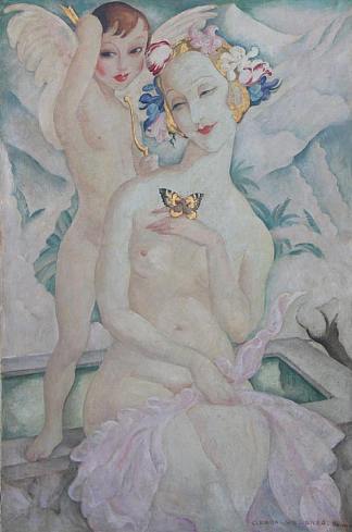 春天 Springtime (c.1938)，格尔达·魏格纳