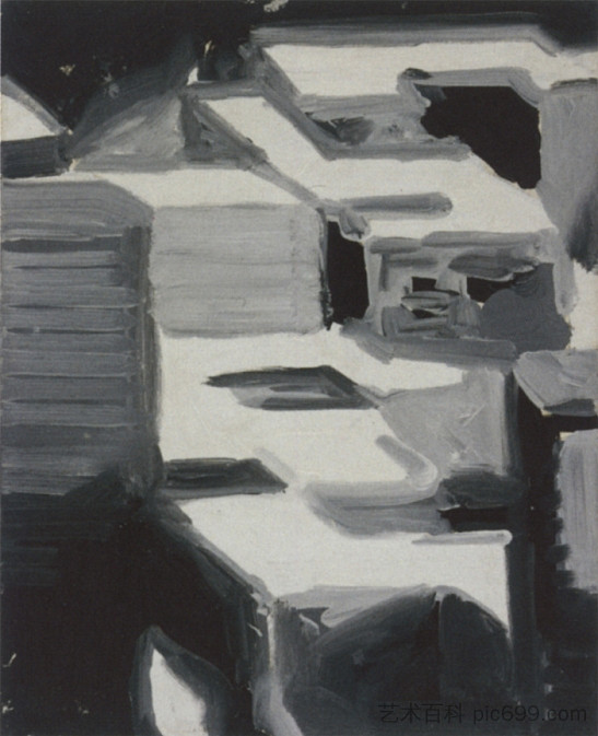 城市景观 Townscape (1968)，葛哈·李希特