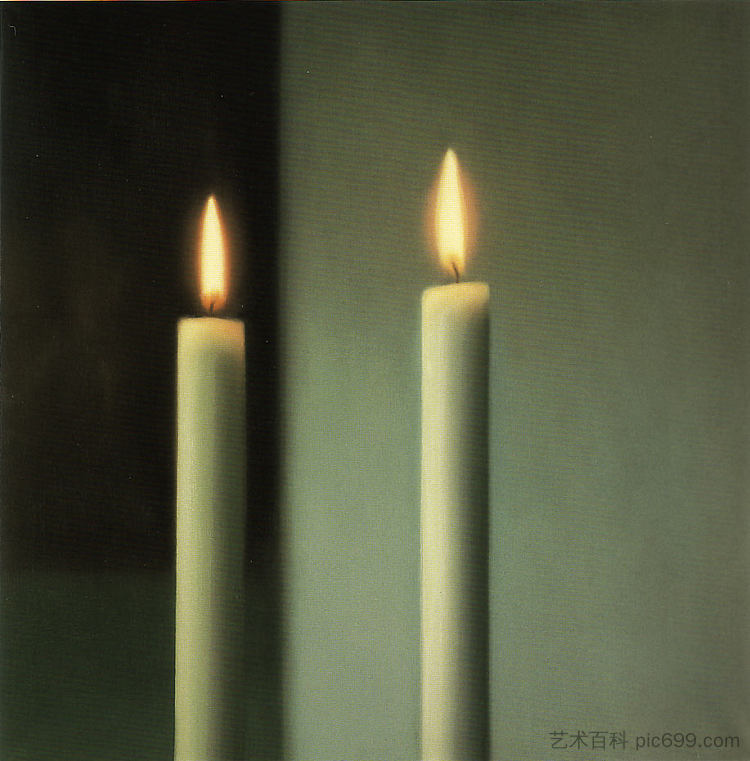 蜡烛 Candles，葛哈·李希特