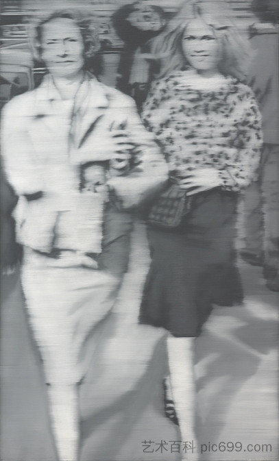 母女(早) Mother and Daughter (B.) (1965),葛哈·李希特