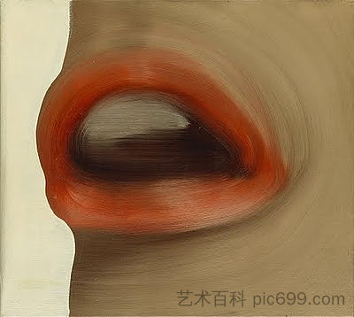 嘴(碧姬芭铎的嘴唇) Mouth (Brigitte Bardot's Lips) (1963),葛哈·李希特