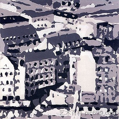 城市景观 Townscape (1969)，葛哈·李希特