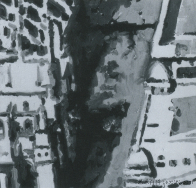城市景观M7 Townscape M7 (1968)，葛哈·李希特