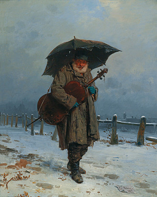 大提琴 The Cello (1869; Milan,Italy                     )，杰罗姆·因杜诺