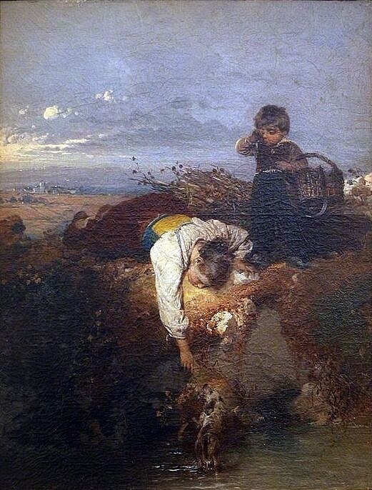 童年的不幸 Childhood misfortune (1862)，杰罗姆·因杜诺