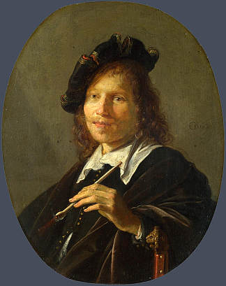 一个男人的肖像 Portrait of a Man (1635 – 1640)，格利特窦
