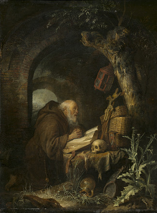 隐士 The Hermit (1670)，格利特窦