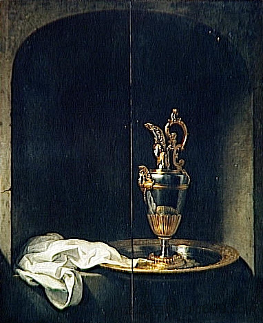 银壶 The Silver Ewer (c.1663)，格利特窦