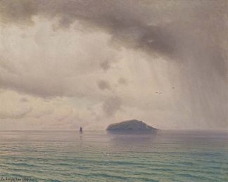 塞万的雨天 Rainy Day in Sevan (1899)，格沃格·巴斯坦