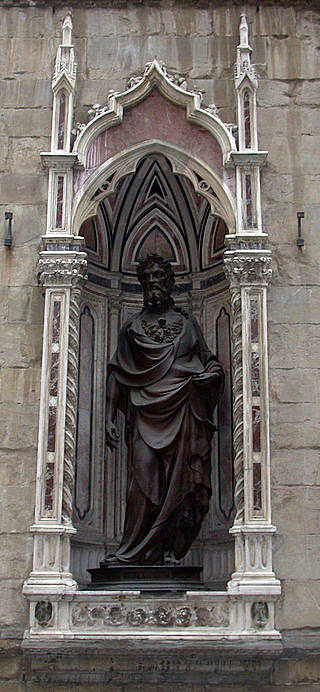 圣胡安包蒂斯塔 San Juan Bautista (1412 – 1416; Italy                     )，洛伦佐·吉贝尔蒂