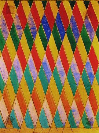 彩虹色渗透 Iridescent Compenetration (c.1913; Italy                     )，贾科莫·巴拉