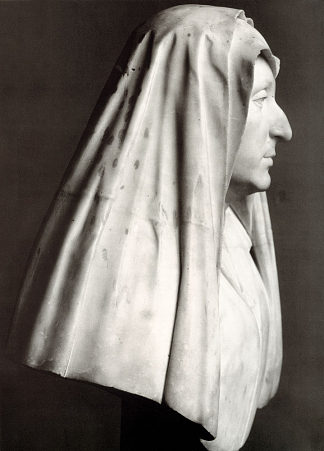 卡米拉·巴贝里尼的半身像 nee 巴巴多里 Bust of Camilla Barberini nee Barbadori (c.1618)，吉安·洛伦佐·贝尔尼尼