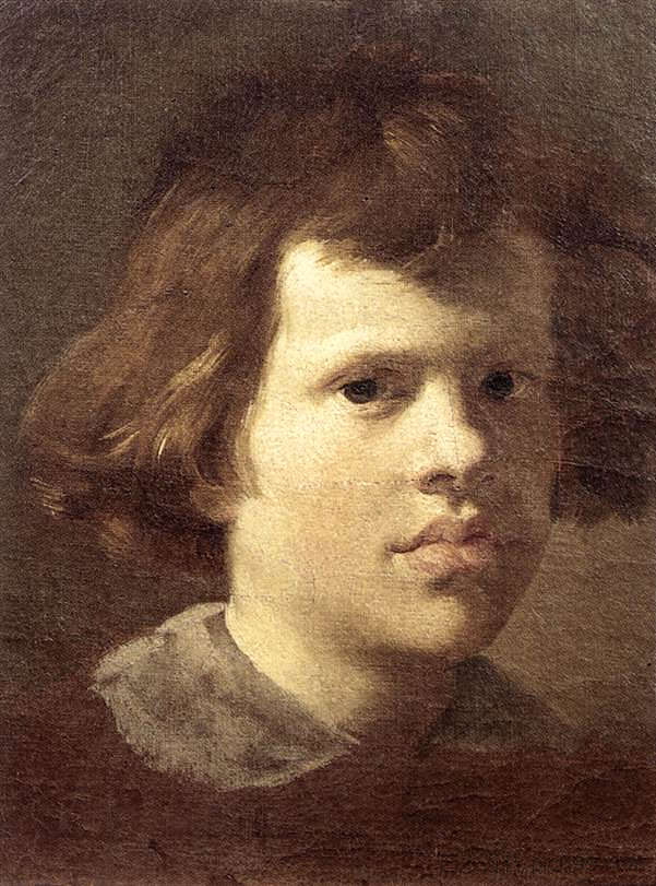 一个男孩的肖像 Portrait of a Boy (c.1638)，吉安·洛伦佐·贝尔尼尼