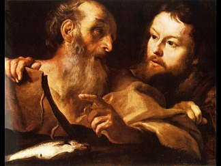 圣安德鲁和圣托马斯 Saint Andrew and Saint Thomas (c.1627)，吉安·洛伦佐·贝尔尼尼