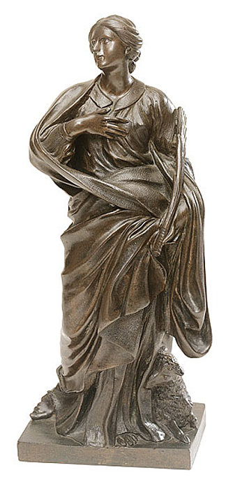 圣艾格尼丝 St. Agnese (c.1659 – c.1672)，吉安·洛伦佐·贝尔尼尼