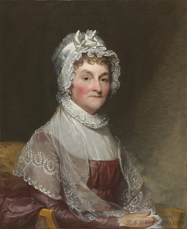 阿比盖尔·亚当斯 Abigail Adams (1815)，吉尔伯特·斯图尔特