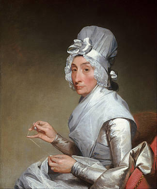 凯瑟琳·布拉斯·耶茨（理查德·耶茨夫人） Catherine Brass Yates (Mrs. Richard Yates) (1793 – 1794)，吉尔伯特·斯图尔特