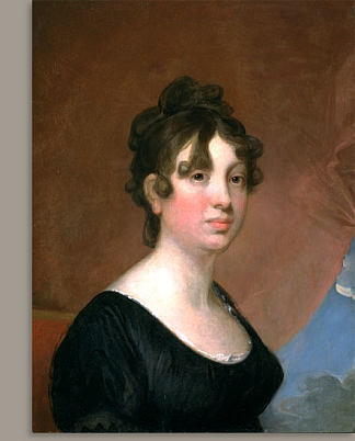 伊丽莎白·本德·格雷诺 Elisabeth Bender Greenough (1820)，吉尔伯特·斯图尔特