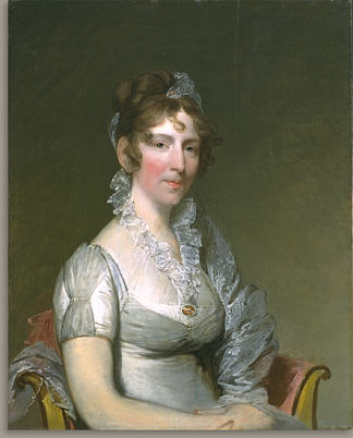 伊丽莎白·塔克曼·索尔兹伯里 Elizabeth Tuckerman Salisbury (1811)，吉尔伯特·斯图尔特