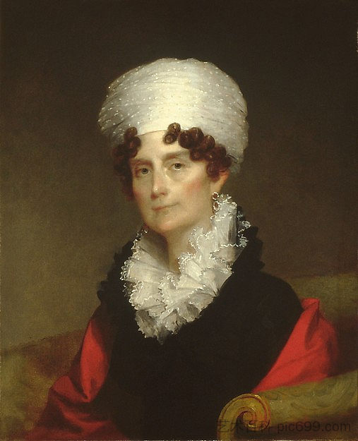 安德鲁·西格妮夫人 Mrs. Andrew Sigourney (1820)，吉尔伯特·斯图尔特