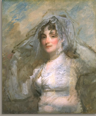 莎拉·温特沃斯·阿普索普·莫顿 Sarah Wentworth Apthorp Morton (1820)，吉尔伯特·斯图尔特