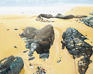 退潮II（岩石） Marée Basse II (Rochers) (1984)，吉尔·阿由