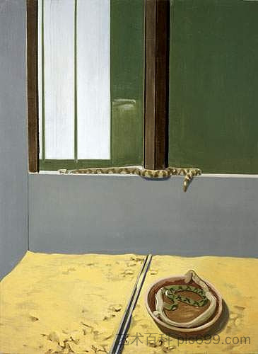 蛇和盘子 Serpents et assiette (1966)，吉尔·阿由