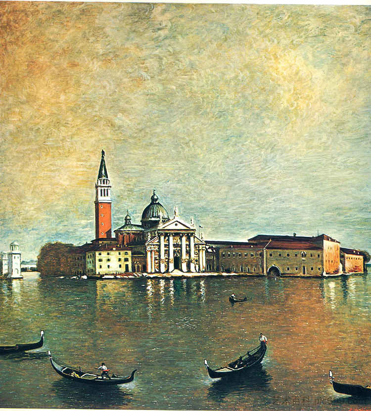 圣乔治岛 Island San Giorgio (1967; Rome,Italy  )，乔治·德·基里科