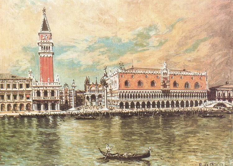 普拉佐公爵（威尼斯） Plazzo Ducale (Venice) (1958)，乔治·德·基里科